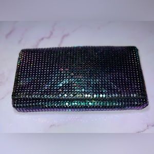 Metallic Sequin Iridescent Clutch